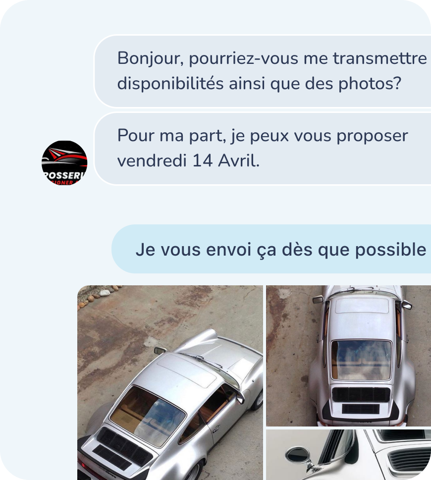 image d'une conversation